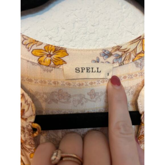 Spell and the Gypsy Meadowland Gown Maxi Dress Size Small - Picture 5 of 7